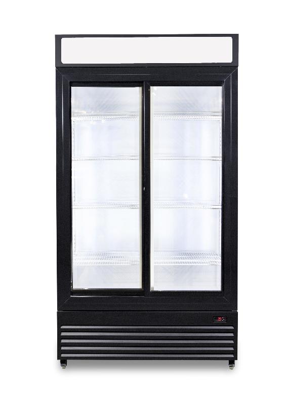 Réfrigérateur avec portes coulissantes en verres bez-750 sl l1120 7455.1395 COMBISTEEL_1