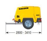Compresseur léger et puissant pour marteaux pneumatiques et fusées souterraines - MOBILAIR M20 - Débit 2,0 m³/min_1