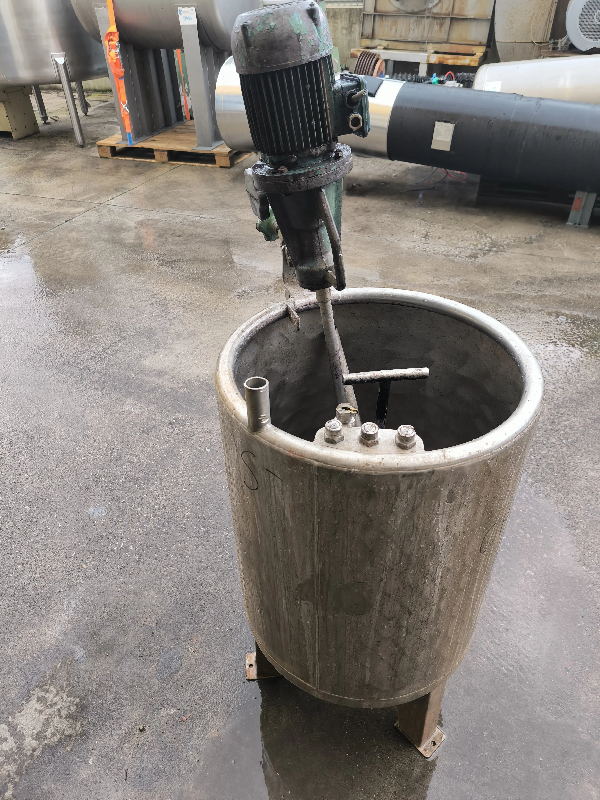 Cuve en inox 316 de 160 litres avec agitation - référence : c13623_1