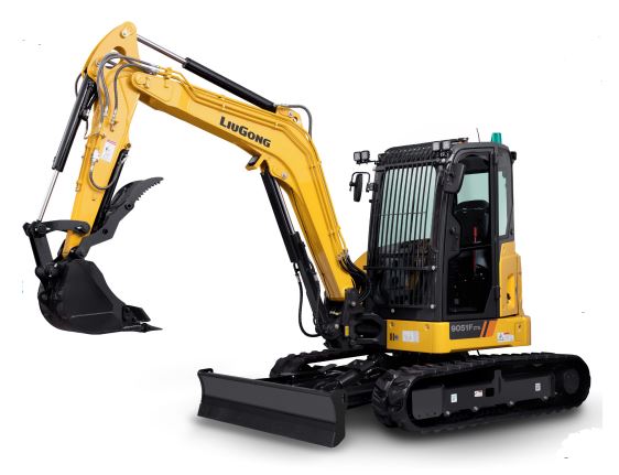 Mini-pelle pour espaces les plus restreints - Liugong 9051 F ZTS_1