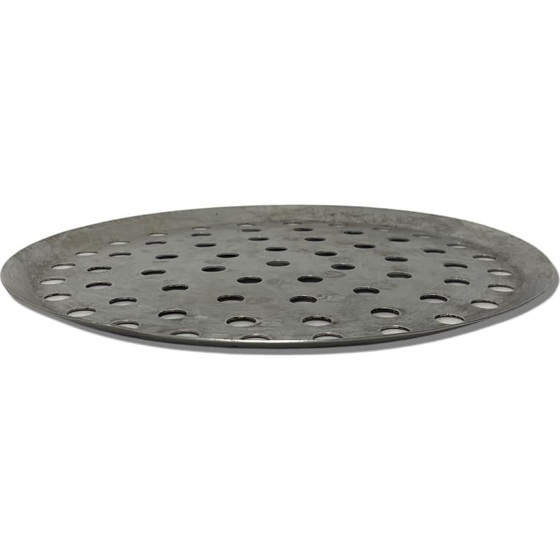 Plaque à Pizza Ronde D240 Perforée (Inox) PLQRO240Perf (Moyen état)_1