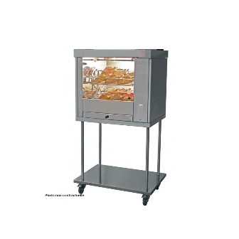 Rôtissoire à poulets électrique 7 broches à balancelles 230 volts - PZ2927 - Capacité 35 poulets_1