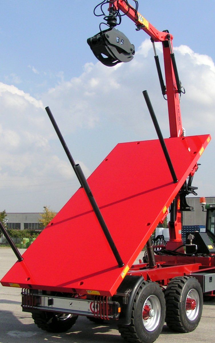 Série RT - Remorque forestière avec grue synchronisée - MP - 4500 / 5000 / 7000 mm_1