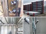 Conteneur de stockage ST83100 - démontable, acier galvanisé, 2,20 m x 5,00 m_1