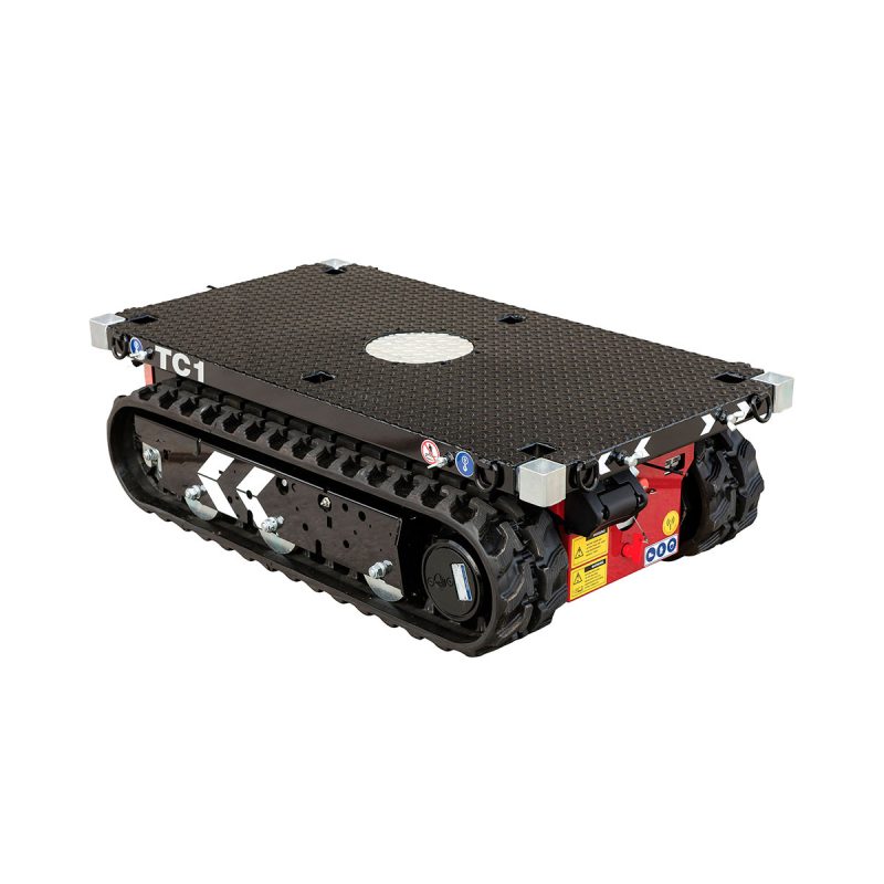 Chariot de transport verre et matériaux de construction jusqu'à 1200 kg - terrain accidenté - TC1 Hoeflon - autonome sur batterie_1