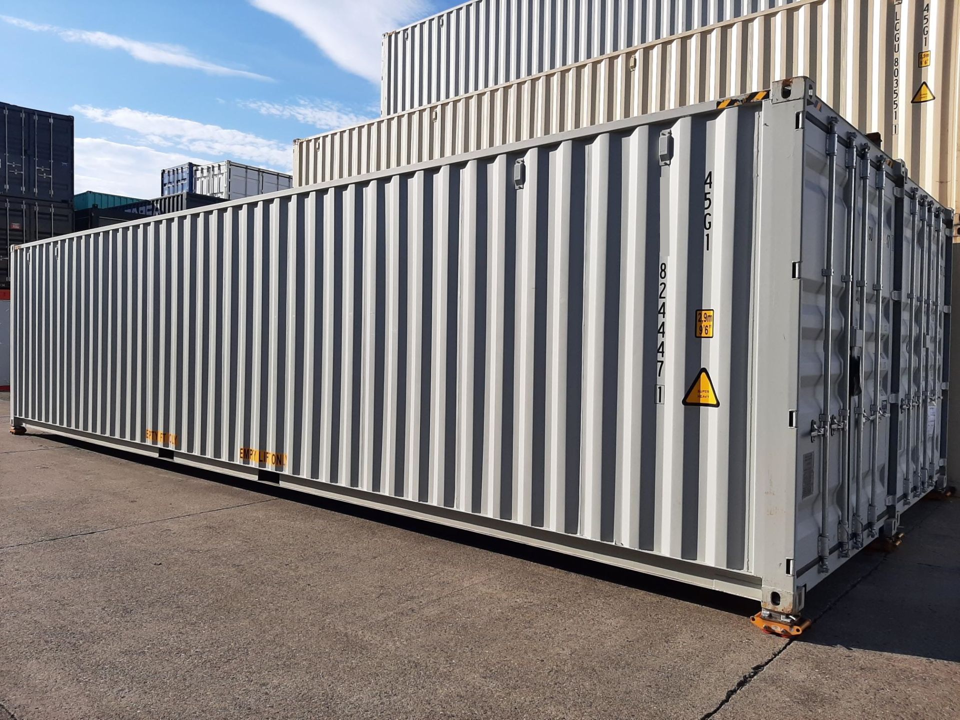 Container Maritime 40 pieds Premier voyage DRY ou HIGH CUBE_1