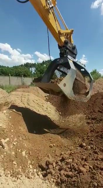 Godet cribleur avec panier rotatif - CBR 20_1