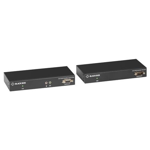 Kit d'extension KVM sur fibre - DVI-D, USB 2.0, série, audio, vidéo locale_1
