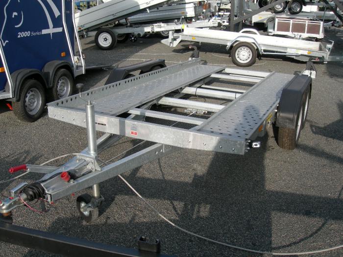 Remorque porte voiture - humbaur - imola 4065_1