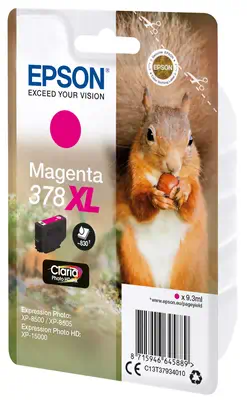 Singlepack Magenta 378XL Claria Photo HD Ink_1