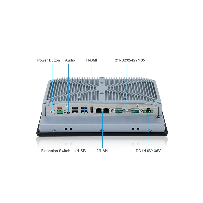 Panel PC industriel fanless 10.4