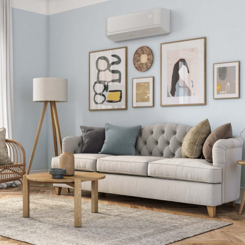 Climatiseur mural réversible HDMB Harmonia Blanc 3,5 kW WiFi intégré - Airwell - 7SP024031_1