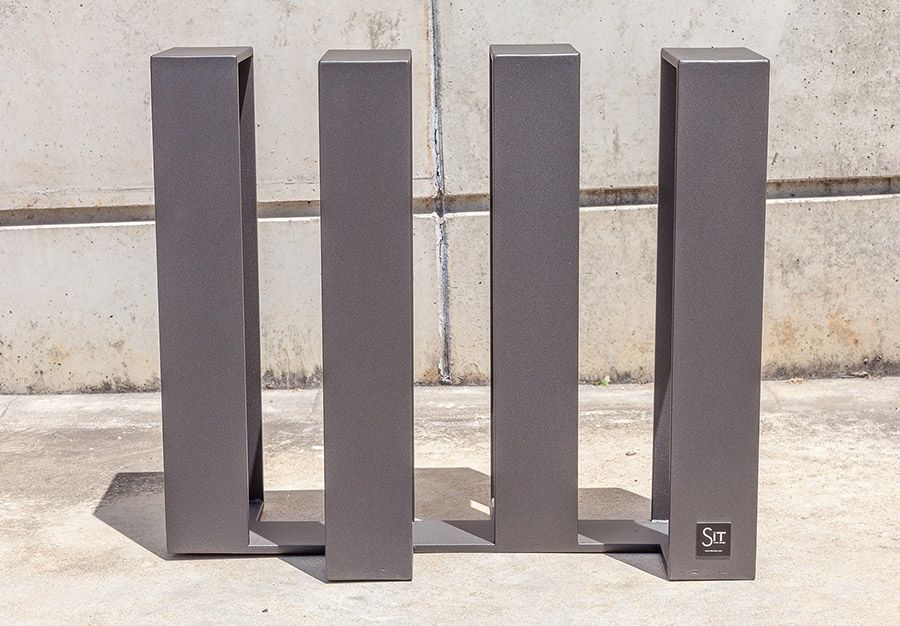 Porte-vélos en fer - Dimensions 70x30x60 cm - Poids 32 kg - Modèle SIT - 624_1