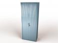 Armoire à rideaux haute CLASSIQUE H198 - FactoDesk_1