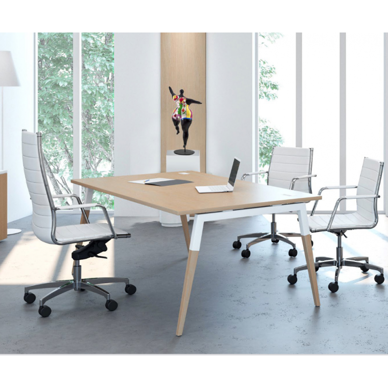 Bureau droit ergonomique et moderne pour postes professionnels_1