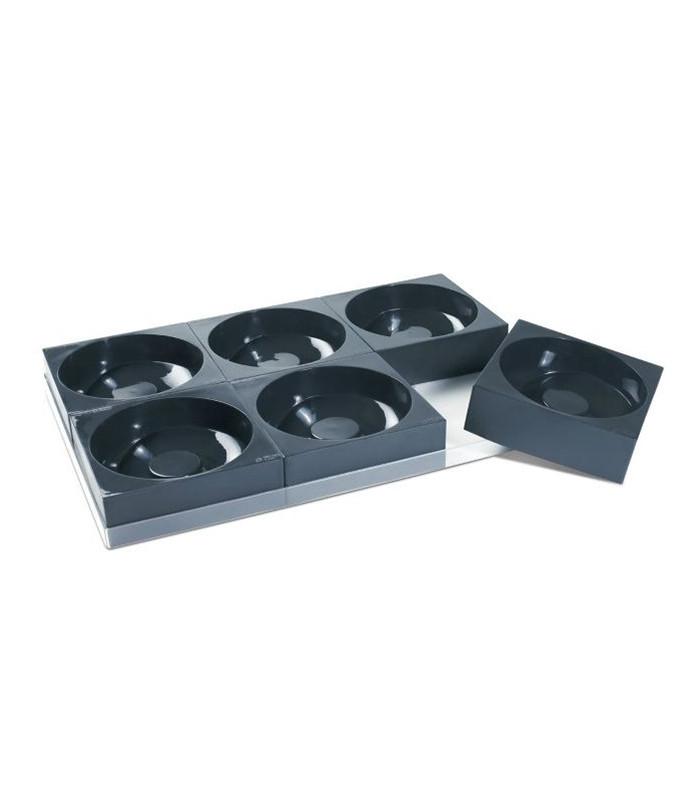 Dune - Moule en silicone Pavocake Pavoni Italia - Lot de 6 avec plateau_1