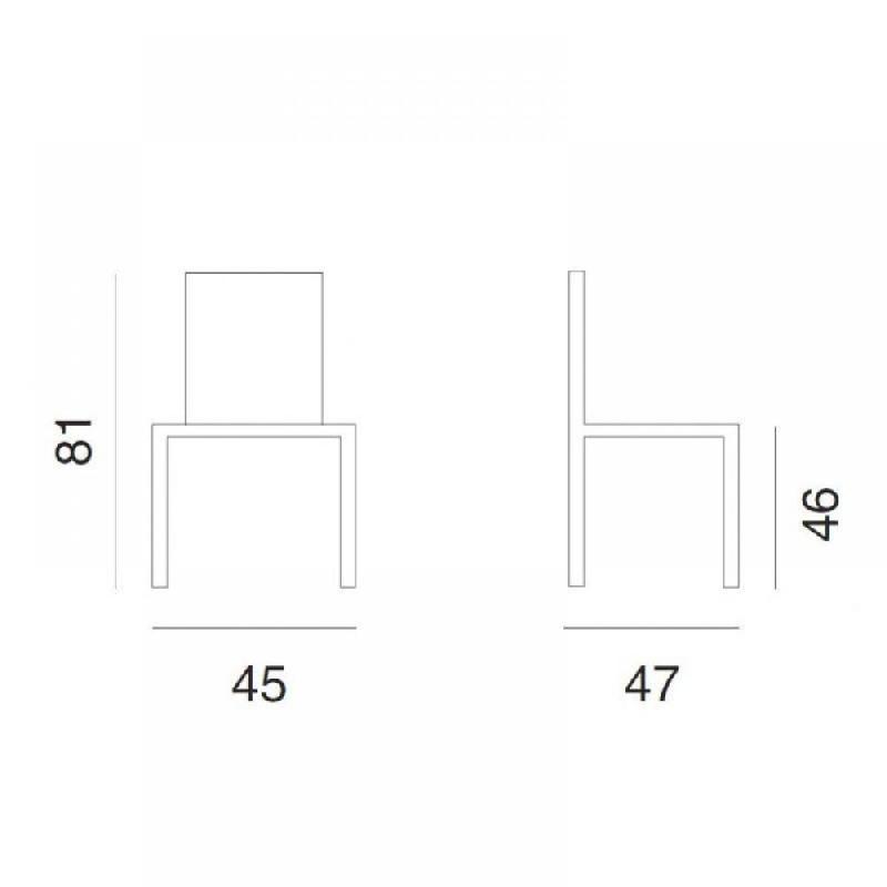 Lot de 4 chaises empilables Corsocomo en polypropylène taupe - Collection d'automne - Design moderne_1