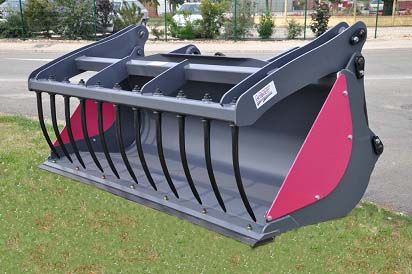 Mrk.D2 Godets multiservices - Lamy Les Constructeurs - 700 à 760 kg - 1.80m à 2.45m avec grappin ou désilage_1