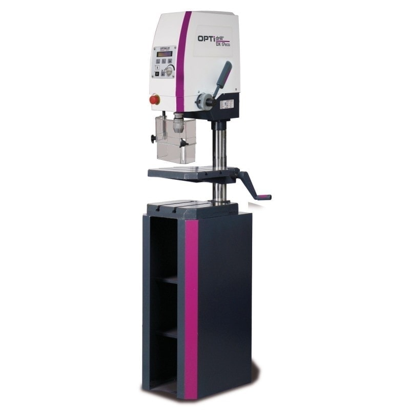 Perceuse d'établi Optimum DX 17E - Variateur Siemens - Panneau LCD - Réf. 3020168_1