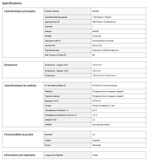 836483 - signalisations sécurité travail - brady - dimensions: 150.00 mm w x 75.00 mm h_1