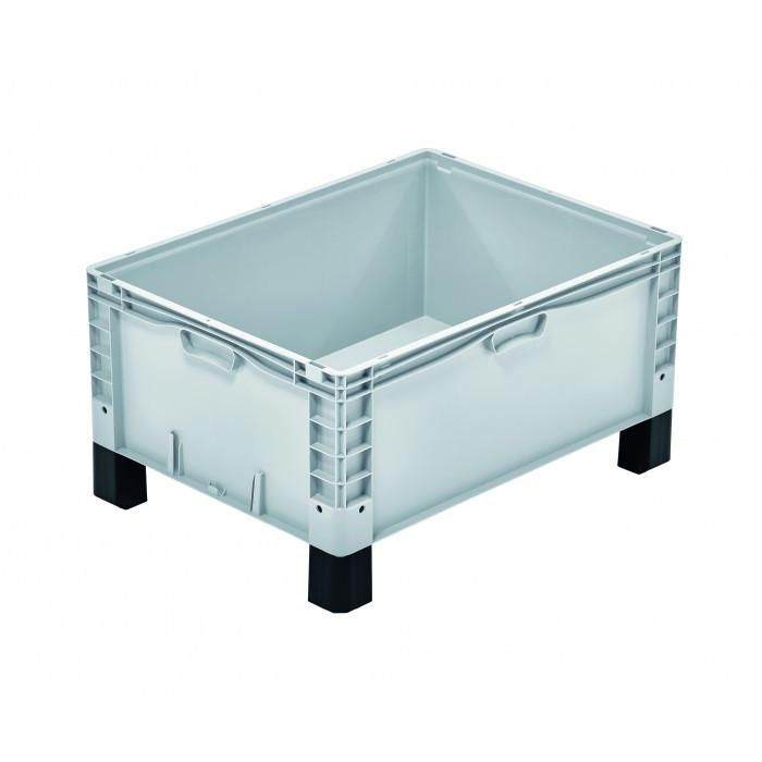 Bac gerbable avec poignée - Solution pratique pour stockage et transport - Résistant jusqu'à 100 kg_1