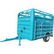 Bétaillère BS15 à BS68 - Masson Remorques - Un essieu fixe pour 2 à 10 bêtes_1