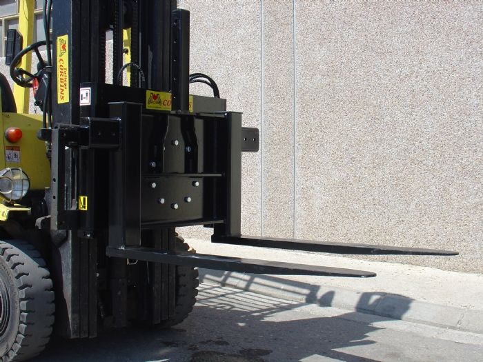 Fourches à palettes Mixer 160-1500 - Corbins - capacité 1500 kg - angle de rotation 160°_1