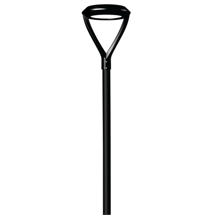 Luminaire d'éclairage public sur mât LED 75W Brancia - étanche IP66, idéal pour routes, parkings, trottoirs et zones résidentielles_1