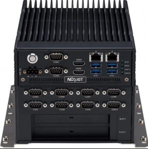 PC Fanless Intel Core i5-8500T, 2 x HDMI, 4 x USB 3.0, 10 x COM - Référence: TT300-F22_1