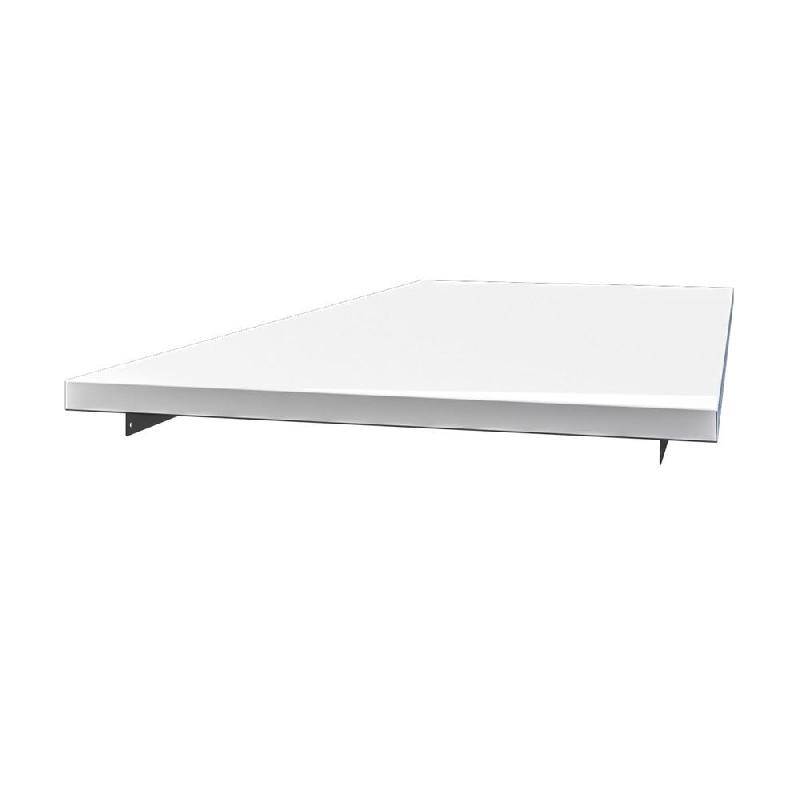 Tablette base pour gondole RUN - L150xP62xH5,8cm - blanc_1