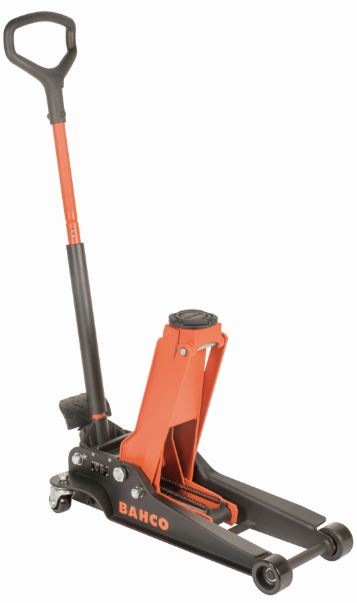 Cric compact extra plat 3T - BH13000 avec double piston et hauteur de levage jusqu'à 552 mm_1