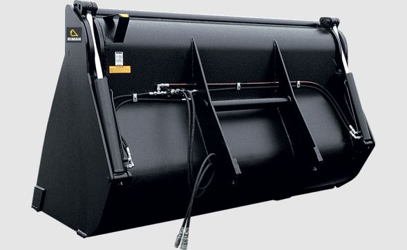 Godet agricole 4 en 1 haut déversement - riman - 4 capacités : 1800 à 3000 l_1