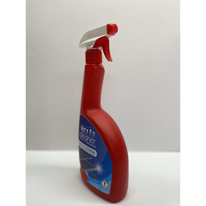 Spray AB Cleaner - Nettoyant pour vitres incolores, Plexiglas, Altuglas et surfaces PMMA_1