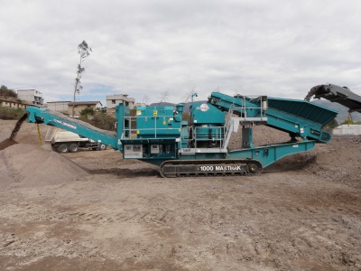 Concasseur giratoire Powerscreen Maxtrak 1000 - mobile sur chenilles, capacité jusqu'à 230 t/h_1
