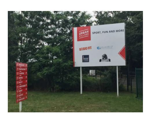 Panneau d'affichage extérieur 4×3 - Structure aluminium, dibond, formats sur mesure disponibles_0