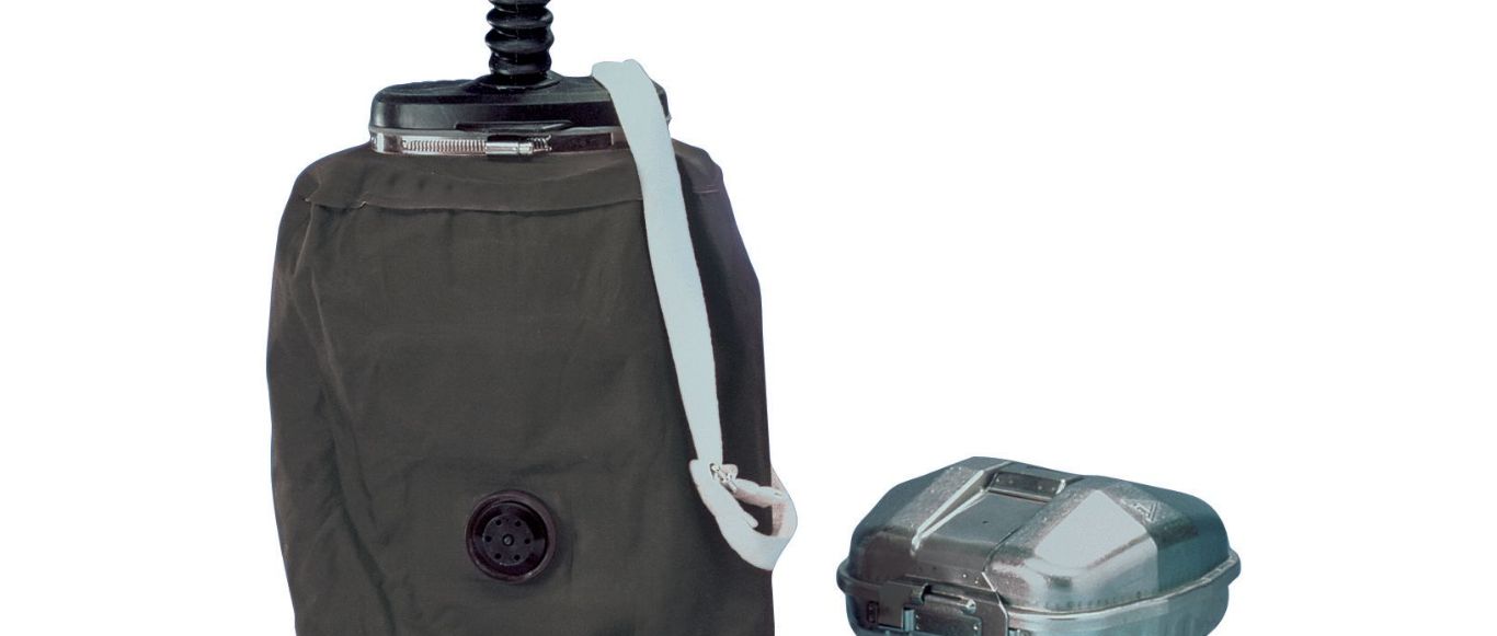 Ssr 30/100 - appareil respiratoire isolant - msa france - contenu dans un boîtier en acier inoxydable étanche à l'air, portable à la ceinture_1