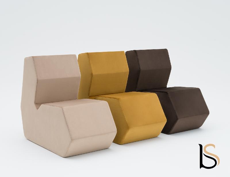 Chauffeuse d'accueil Shape - MDD - River beige_1