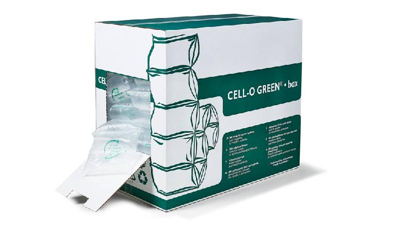 Coussin d'air flo-pak® délicat - 100% recyclable, résistant à l'eau et aux UV - Matériau PEHD_1