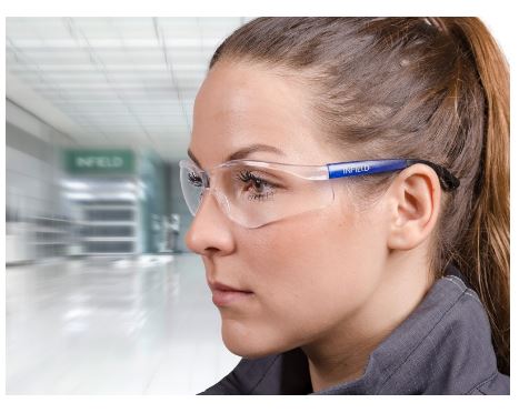 Lunette de protection Raptor - LUN0002 - légère, anti-rayures et résistante aux chocs_1