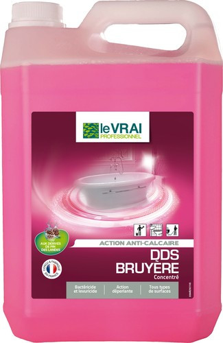 Lvp detergent desinfectant sanitaires concentre sols et surfaces ph:3.3 (4511) bidon de 5l_1