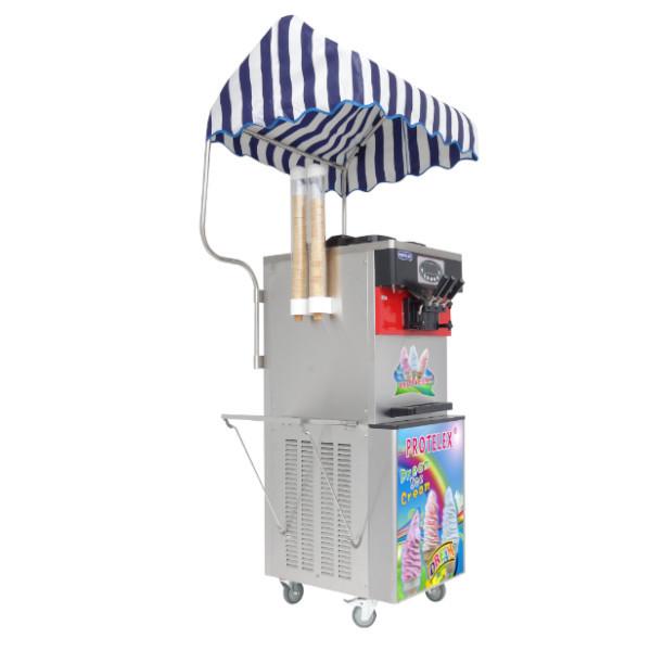 Machine à Glace Italienne 2 parfums + mix 40 L/h - refroidissement à air - 3,3 kW_1