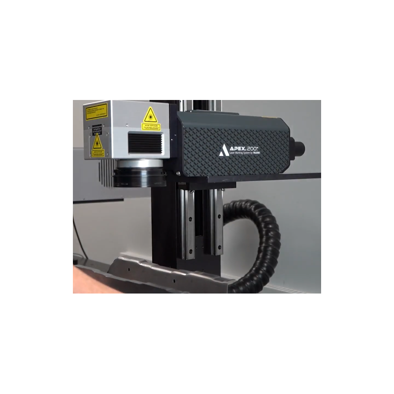 Marquage laser fibre Apex 200 - gravure extra profonde - puissance 200W - refroidissement par air_1