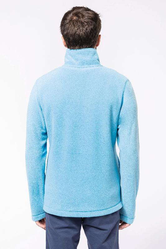 Enzo - Micropolaire col zippé homme - Kariban - Réf: K912 - 100% polyester antiboulochage_1