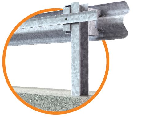 H2-W4 PAB CE 2 ondes - Glissière de sécurité pour bordure de pont - Marcegaglia Buildtech_1