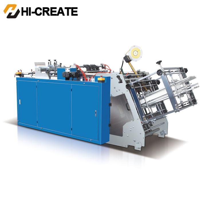 HC-CE - Machine de carton de papier automatique - Hi-Create avec contrôle programmable PLC_1