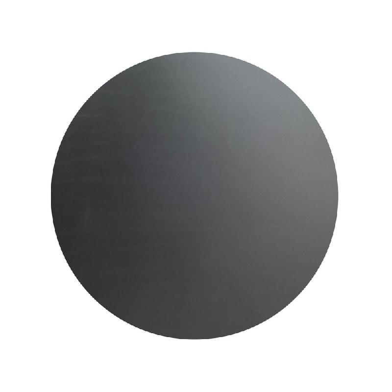 Infinity table de bistrot avec piètement sable + plateau HPL noir Ø 70 cm_1