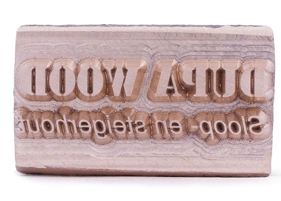Marque à chaud Posta ALK Type 1 - Royalposthumus - 35x20 mm - Marque à brûler électrique pour bois, cuir, plastique, etc._1