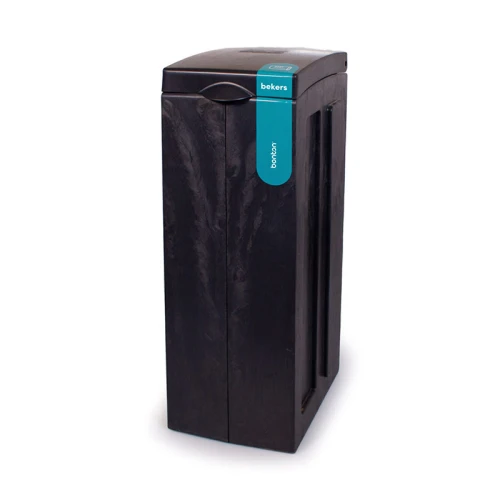 Module de tri sélectif BonTon Gobelets 70 L - polypropylène recyclé avec porte-gobelets en aluminium_1