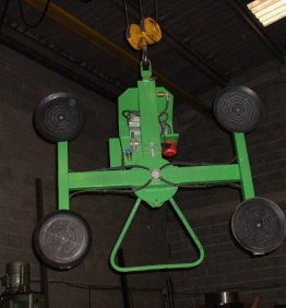 Palonnier à ventouses pour la pose de vitrages - Capacité jusqu'à 400 kg - Disponible en location_1