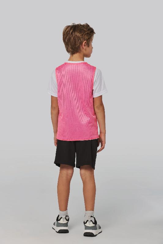 Chasuble réversible multisports enfant - PROACT - Plusieurs couleurs et tailles disponibles - Réf: PA048_1